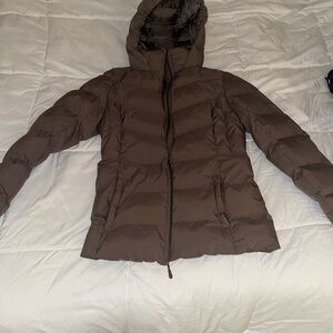 Women's Brown Puffer Jacket